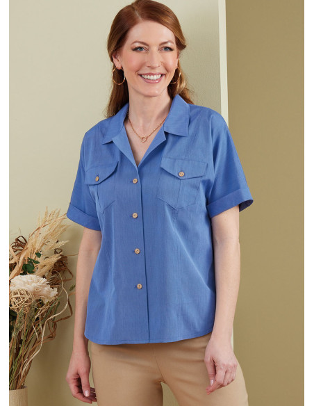 Molde de blusa - Butterick 6898
