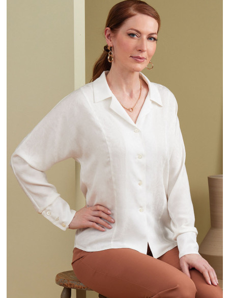Molde de blusa - Butterick 6898
