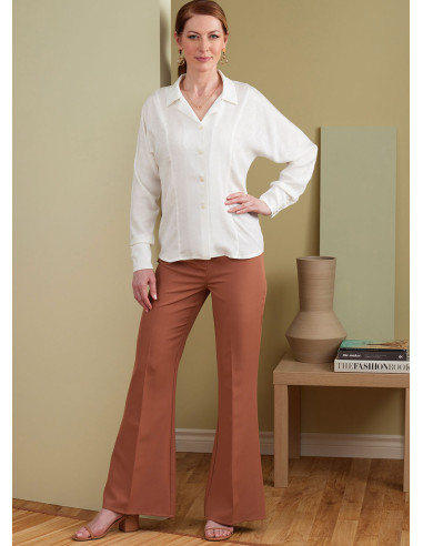 Molde de blusa - Butterick 6898