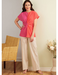 Molde de blusa - Butterick 6899 2