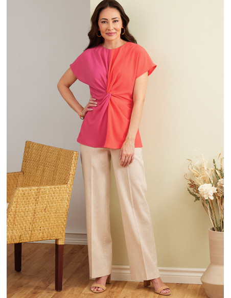 Molde de blusa - Butterick 6899