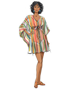 Molde de caftan - Butterick 6900 2