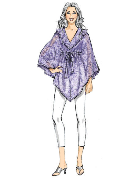 Molde de caftan - Butterick 6900