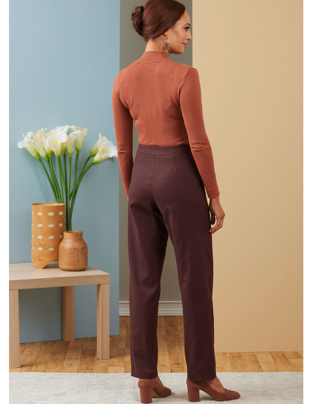 Molde de calça com cinto - Butterick 6910