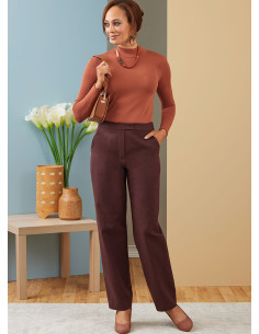 Molde de calça com cinto - Butterick 6910