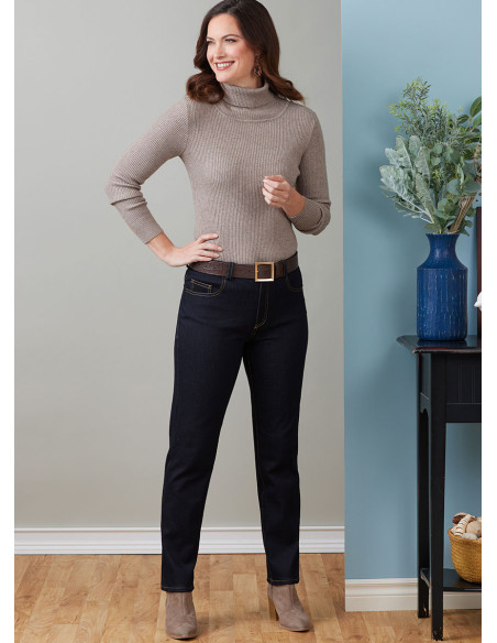 Molde de jeans - Butterick 6911