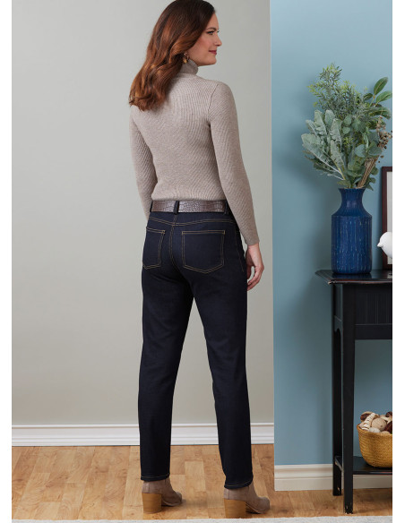 Molde de jeans - Butterick 6911