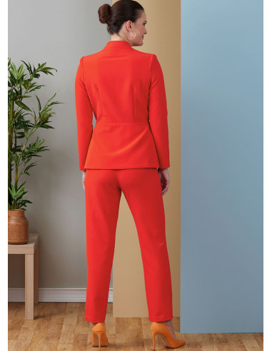 Molde de casaco e calças - Butterick 6915