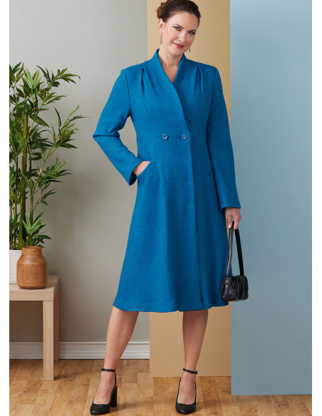Molde de casaco - Butterick 6917