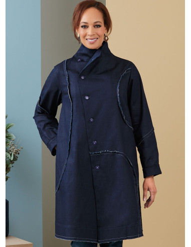 Molde de casaco - Butterick 6919