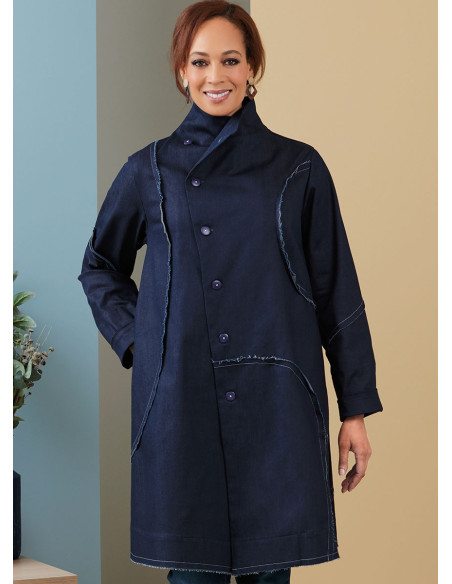 Molde de casaco - Butterick 6919
