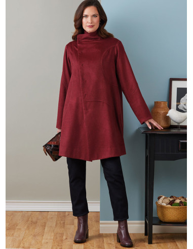 Molde de casaco - Butterick 6919