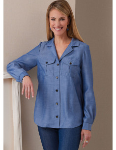 Molde de camisa - Butterick 6924 2