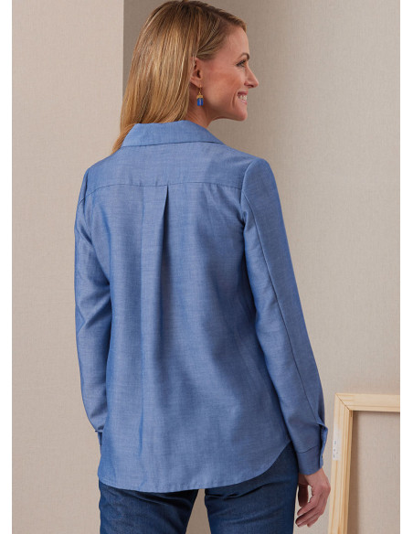 Molde de camisa - Butterick 6924