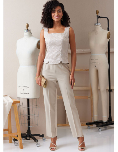 Molde de blusas - Butterick 6925