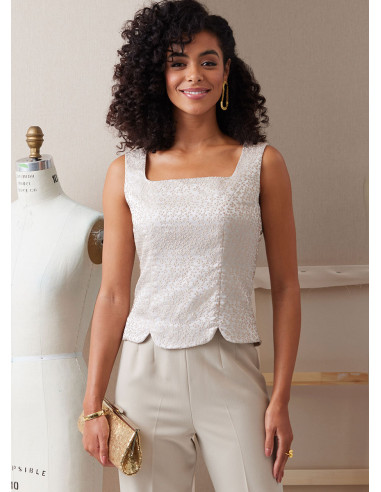 Molde de blusas - Butterick 6925