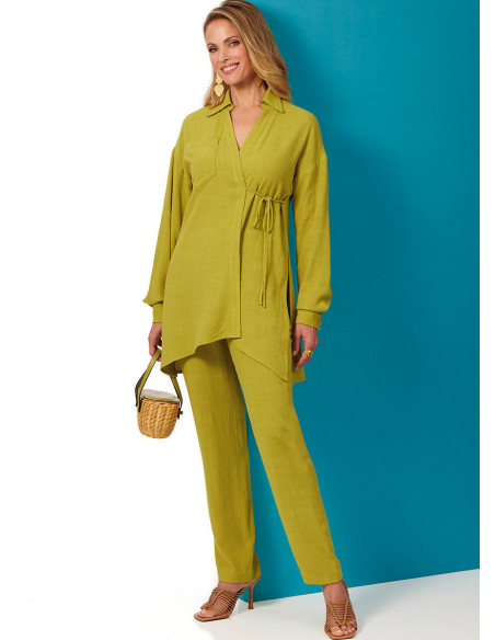 Molde de blusa e calça - Butterick 6932