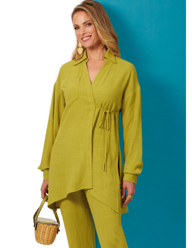 Molde de blusa e calça - Butterick 6932