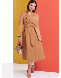 Molde de casaco - Butterick 6948 2