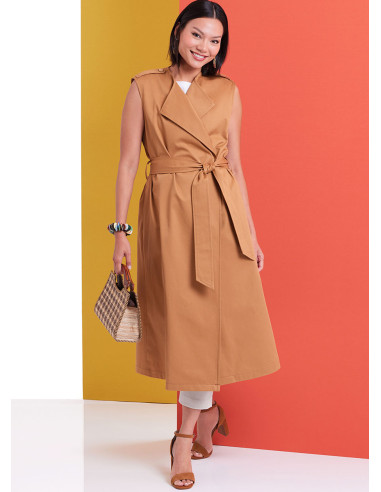 Molde de casaco - Butterick 6948