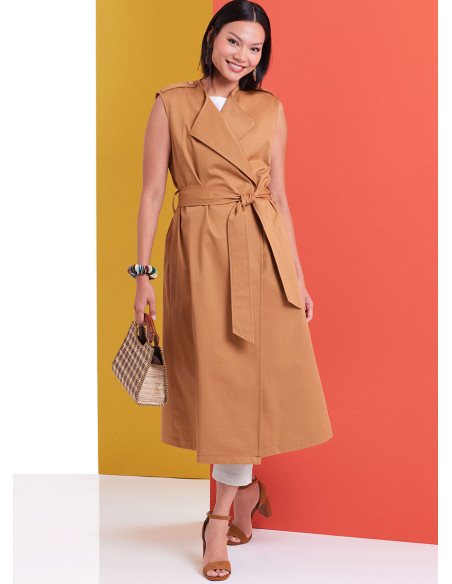 Molde de casaco - Butterick 6948