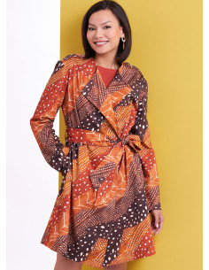 Molde de casaco - Butterick 6948