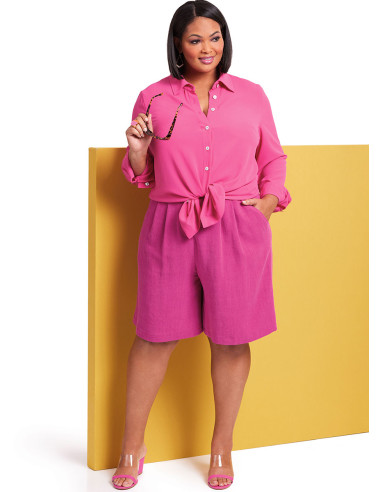 Molde de camisa - Butterick 6947