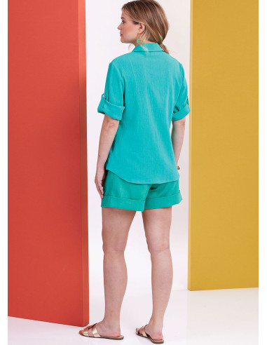 Molde de camisa - Butterick 6946