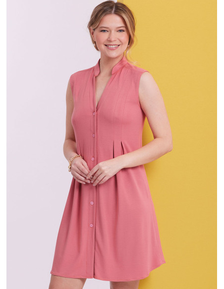 Molde de blusa e vestido - Butterick 6945