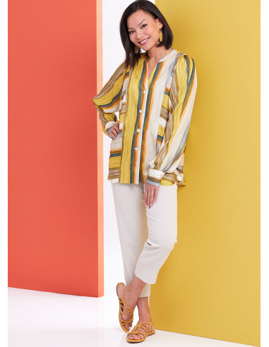 Molde de blusa - Butterick 6943