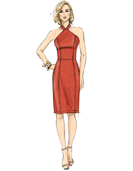 Molde de vestido - Butterick 6942