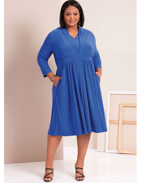 Molde de vestido de tricô - Butterick 6941