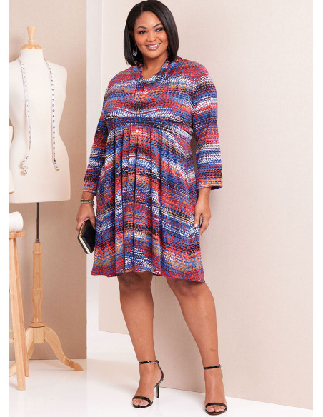 Molde de vestido de tricô - Butterick 6941