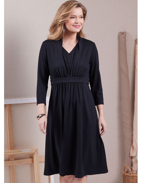 Molde de vestido de tricô - Butterick 6940