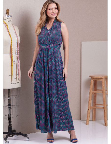 Molde de vestido de tricô - Butterick 6940