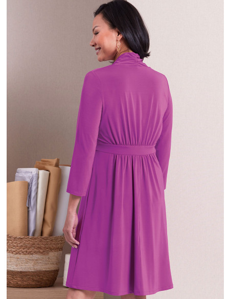Molde de vestido de tricô - Butterick 6940