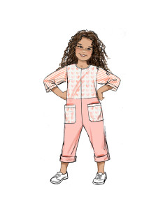 Molde de vestido, macacão e chapéu - Butterick 6937 2