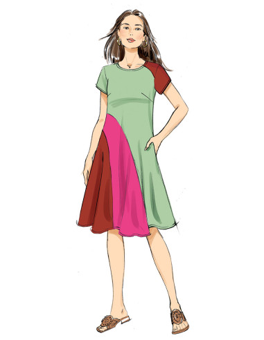 Molde de vestido - Butterick 6959