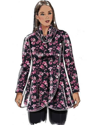 Molde de blusas - Butterick 6962