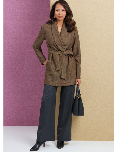 Molde de casaco - Butterick 6965