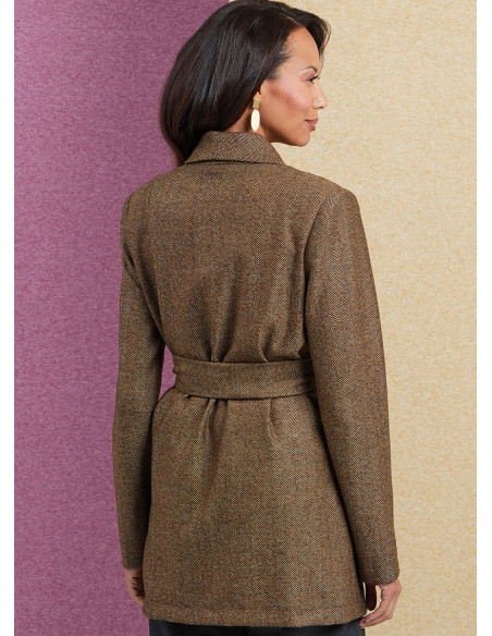 Molde de casaco - Butterick 6965