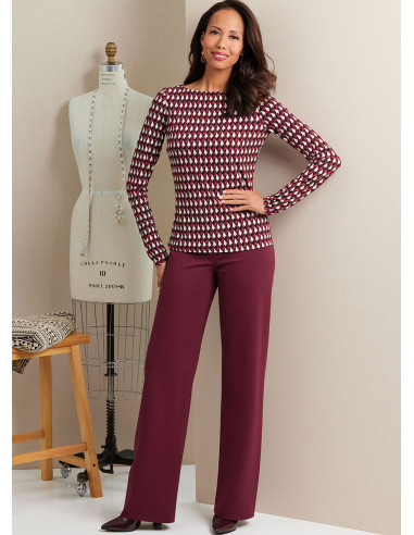 Molde de blusas - Butterick 6966