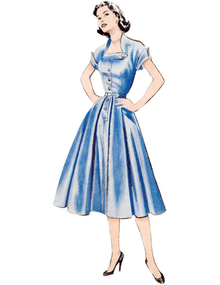 Molde de vestido - Butterick 7019