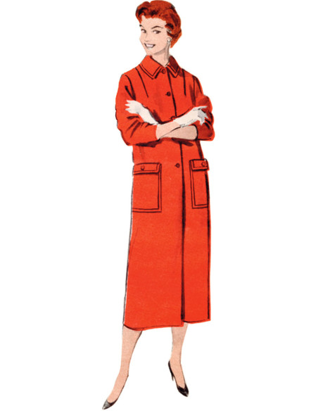 Molde de casaco - Butterick 7020