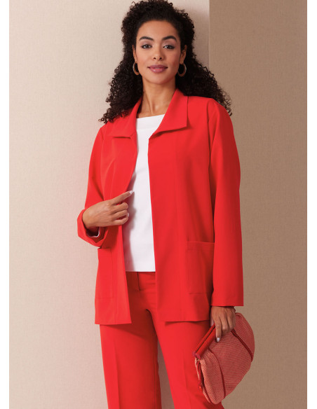 Molde de casaco - Butterick 6975