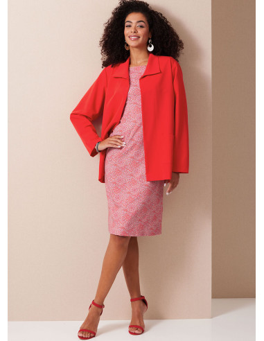 Molde de casaco - Butterick 6975