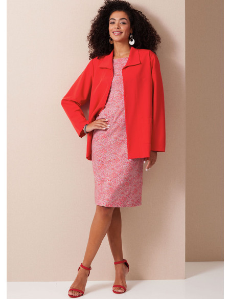 Molde de casaco - Butterick 6975
