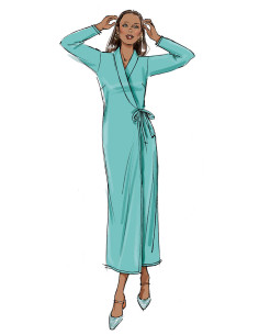 Molde de vestido - Butterick 6976 2
