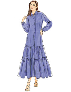 Molde de vestido - Butterick 6977