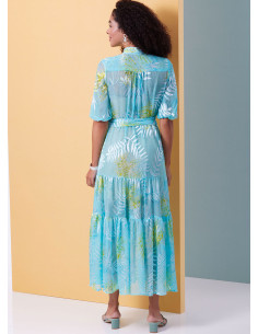 Molde de vestido - Butterick 6977 2
